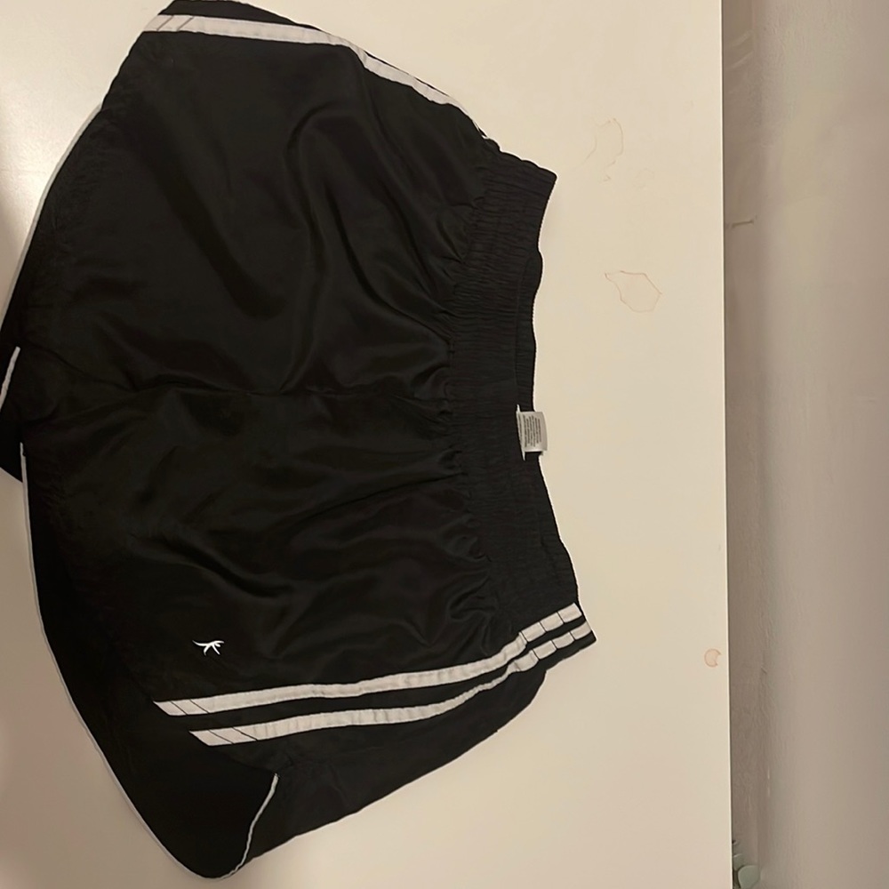 Athletic shorts with built in coverage